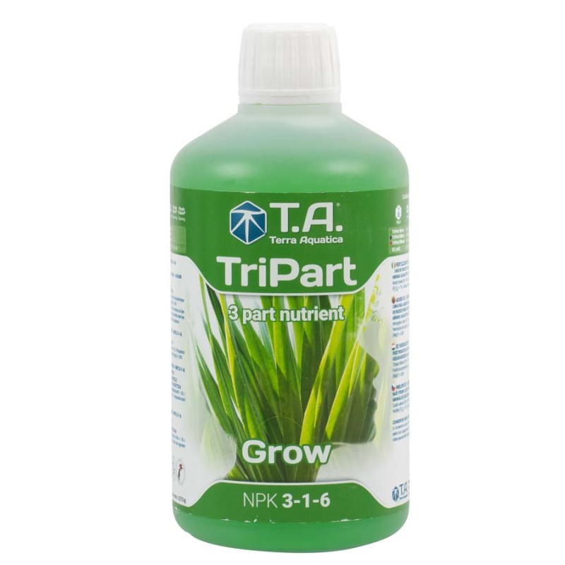 Lot de TriPart® Grow, Bloom et Micro eau dure 500 mL