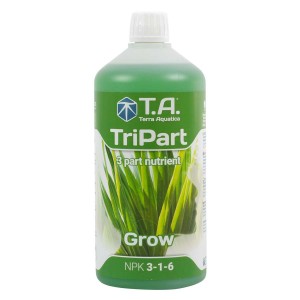 Lot de TriPart® Grow, Bloom et Micro eau dure 1 L