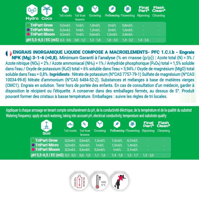TriPart® Grow 500 mL