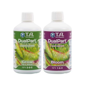Lot de DualPart® Grow et Bloom eau dure 500 mL