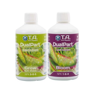Lot de DualPart® Grow et Bloom eau douce 500 mL