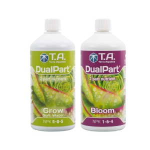 Lot de DualPart® Grow et Bloom eau douce 1 L