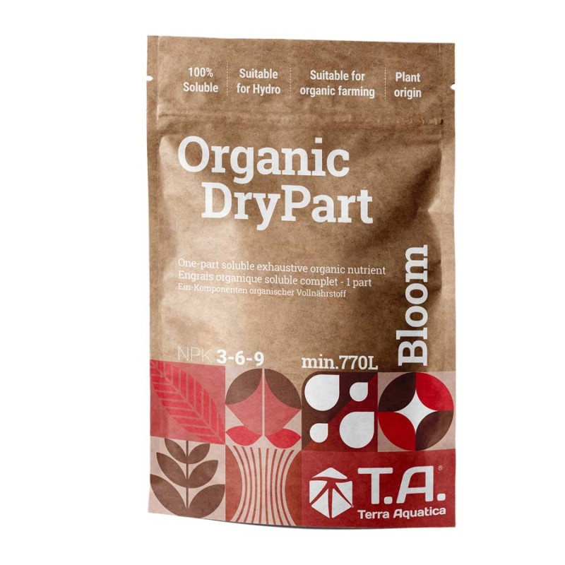 Lot de Organic DryPart® Grow 800g et Bloom 1Kg