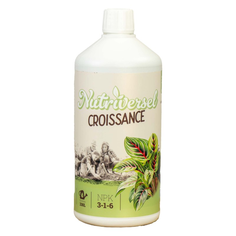 Lot de Nutriversel® Croissance, Fleurs et Fruits 1 L