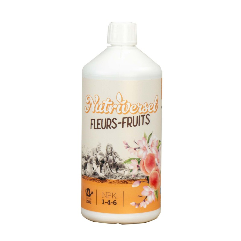 Lot de Nutriversel® Croissance, Fleurs et Fruits 1 L