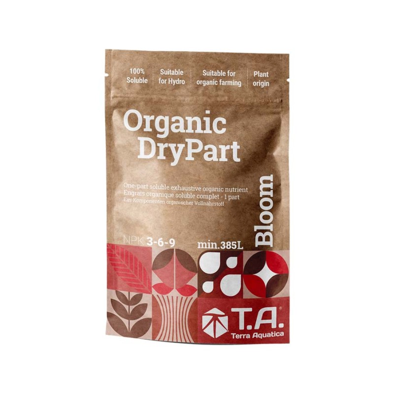 Lot de Organic DryPart® Grow 400g et Bloom 500g