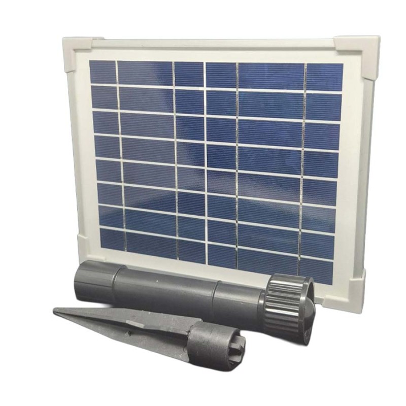 Pompe à eau solaire avec station de batterie