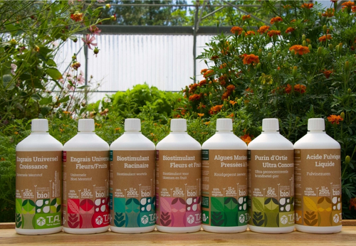 engrais organique en bouteille